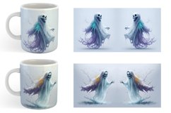 Ghost Halloween | Mug sublimation design Product Image 3