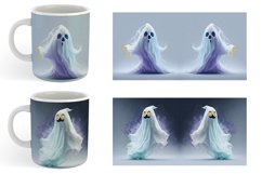 Ghost Halloween | Mug sublimation design Product Image 5