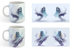 Ghost Halloween | Mug sublimation design Product Image 6