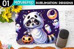 Halloween Mouse Pad Sublimation PNG