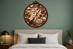 Ghost Halloween Ornament SVG Product Image 2