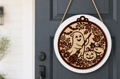 Ghost Halloween Ornament SVG Product Image 4