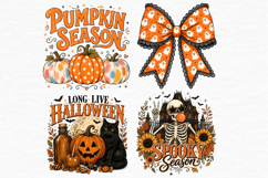 Ghost Halloween PNG Pack,Funny Sublimation Design Product Image 2