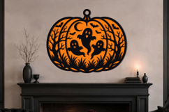 Ghost Halloween Pumpkin SVG Product Image 2