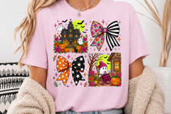 Ghost Haunted House Sublimation Design PNG Product Image 3