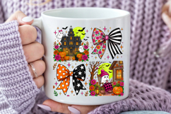 Ghost Haunted House Sublimation Design PNG Product Image 4