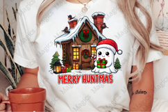 Ghost Hunting Cabin Christmas Png Product Image 2