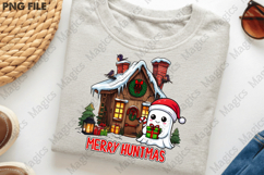 Ghost Hunting Cabin Christmas Png Product Image 3