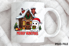 Ghost Hunting Cabin Christmas Png Product Image 4