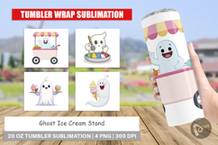Tumbler Ghost Ice Cream Product Image 1