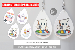 Earring Ghost Ice Cream Product Image 1