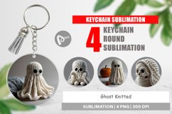 Keychain Ghost Knitted Product Image 1