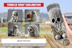 Tumbler Wrap Ghost Knitted Product Image 1