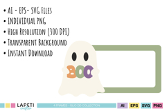 ghost name labels printable halloween classroom decor