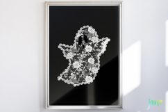 Ghost Lace Pattern PNG Product Image 3