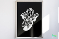 Ghost Lace Pattern PNG Product Image 5