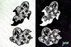 Ghost Lace Pattern PNG Product Image 1