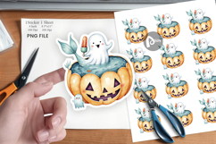 Summerween Ghost Mermaids Sticker Product Image 1