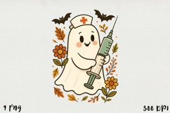Funny Halloween PNG | Sublimation Design. Product Image 1