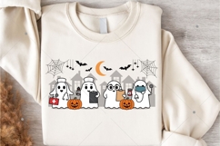 Ghost Nurse Halloween PNG, Boo Boo Crew PNG, Ghost Nurse Png Product Image 5