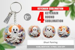 Keychain Ghost Painting Product Image 1