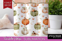 Cute Ghost Tumbler Wrap - Spooky Halloween Tumbler PNG Product Image 1