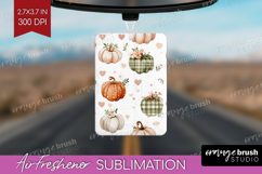 Cute Ghost Air Freshener PNG - Spooky Halloween PNG Product Image 1