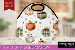 Cute Ghost Lunch Bag - Spooky Halloween Lunch Bug PNG Product Image 1