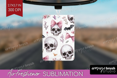 Cute Ghost Air Freshener PNG - Spooky Halloween PNG Product Image 1