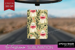 Cute Ghost Air Freshener PNG - Spooky Halloween PNG Product Image 1