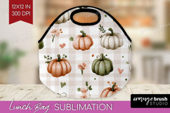 Cute Ghost Lunch Bag - Spooky Halloween Lunch Bug PNG Product Image 1