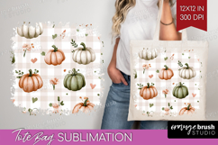 Cute Ghost Tote Bag - Spooky Halloween Tote Bag PNG Product Image 1