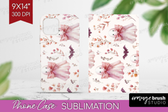 Cute Ghost Phone Case PNG - Spooky Halloween Case PNG Product Image 1
