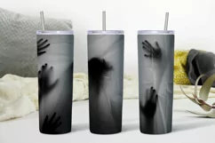 Ghost Tumbler, 20oz Skinny Ghost, 20 Oz Tumbler Png, Tumbler Product Image 1