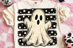 Ghost Polka Dot Stripes PNG Product Image 1
