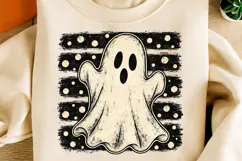 Ghost Polka Dot Stripes PNG Product Image 2