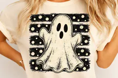 Ghost Polka Dot Stripes PNG Product Image 4