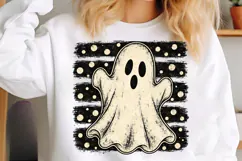 Ghost Polka Dot Stripes PNG Product Image 5