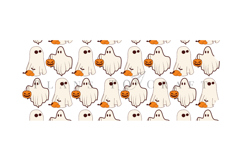 ghost pumpkin halloween coffee mug sublimation wrap glass mug wrap svg presized for 11oz and 15oz glass mug are sublimation files