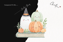 Cute Halloween Scene Clipart | Halloween PNG Product Image 2