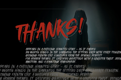 Ghost Sting - Brush Display Font Product Image 9