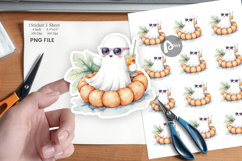 Summerween Ghosts Sticker Product Image 1