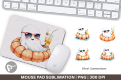 Mouse Pad Summerween Ghosts Product Image 1