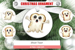 Ornament Ghost Toast Product Image 1
