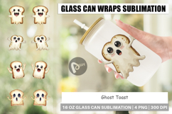 Glass Can Ghost Toast Product Image 1