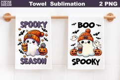 Halloween Towel | Ghost Kitchen Towel Product Image 1