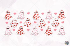 Valentines Day Glass Can Wrap svg, 16OZ Libbey Glass can svg Product Image 2