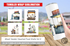 Tumbler Ghost Food Stalls Product Image 1