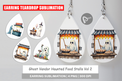 Earring Ghost Food Stalls Product Image 1