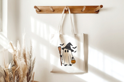Cute Cartoon Ghost Clipart |Halloween PNG SVG Product Image 2